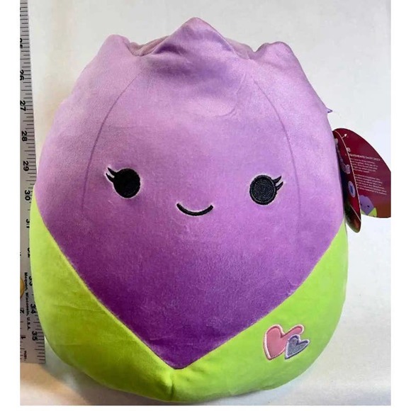 Squishmallows Jackie the Tulip 11" Plush Stuffed Animal Valentine's 2023 toy - Picture 2 of 6